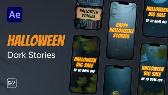 Halloween Dark Stories For After Effects